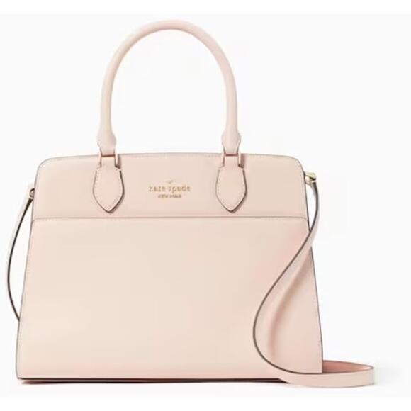 NWT Kate Spade Women's Madison Satchel, Conch Pink, Medium - Picture 1 of 5